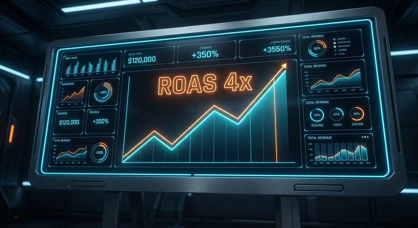 ROAS 4x Analytics Dashboard